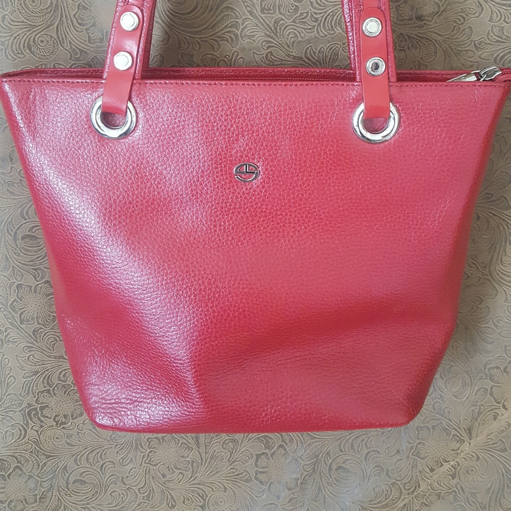 red handbag by Danishland